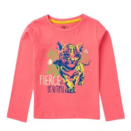 Cub McPaws Girls Pack of 3 Printed T-shirt image 3