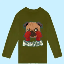 NUSYL Boys Graphic Printed Round Neck Cotton T-shirt image 3