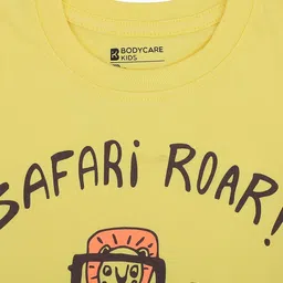 Bodycare Boys Graphic Printed Round Neck Cotton T-shirt image 3