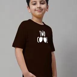 Friskers Boys Typography Printed Pure Cotton T-Shirt image 3