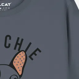 HELLCAT Boys Typography Printed Round Neck T-shirt image 3