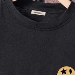 INCLUD Boys Typography Printed Round Neck T-shirt image 3