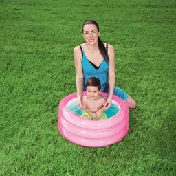 buddynjoy Inflatable Swimming Kiddie Pool 2.3 Feet | Age 1-3 Years | Portable Inflatable Swimming Pool image 4