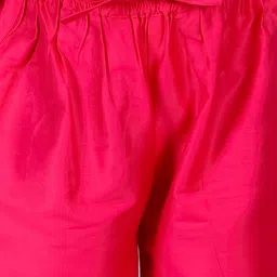 LIL DRAMA Girls Regular Kurta with Sharara & With Dupatta image 5