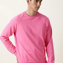 ARTICALE Men Pink Sweatshirt image 4