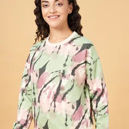 Ajile by Pantaloons Abstract Printed Sweatshirt image 2