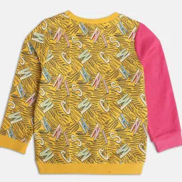 MINI KLUB Girls Abstract Printed Pullover image 4