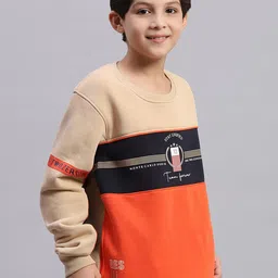 Monte Carlo Boys Typography Printed Pullover Sweatshirt image 2