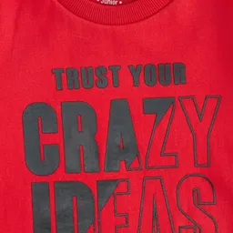 Pantaloons Junior Boys Printed Cotton Sweatshirt image 3