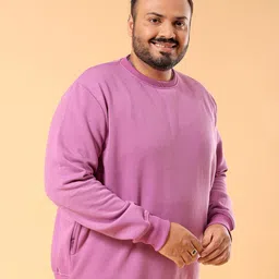 hardsoda by the indian garage co HARDSODA Plus Size Round Neck Pullover Sweatshirt image 3