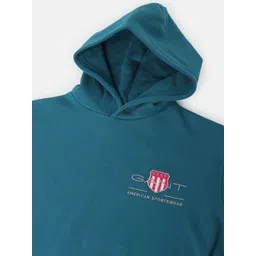 GANT Boys Hooded Pullover Sweatshirt image 2