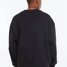 COLOR CAPITAL Drop Shoulder Sleeves Oversized Sweatshirt image 4