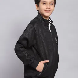 Monte Carlo Boys Geometric Printed Mack neck Casual Sweatshirt image 4