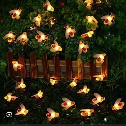 20 LEDs 20 m Yellow Steady Butterfly Rice Lights-picture-14
