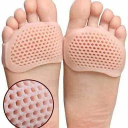 nulomi Half Toe Sleeve Anti-Skid Forefoot Soft Pads for Pain Relief Foot Support-picture-20