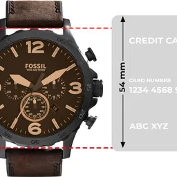 fossil NATE Analog Watch - For Men JR1487 image 4