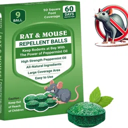 mistora Peppermint Oil Herbal Balls – Effective Rat Repellent for Home-picture-11