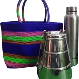 padmanet Plastic Nylon Organizer Storage Baskets with Handles | Durable Multipurpose Bin Storage Basket image 4