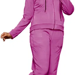 sky fly Solid Women Track Suit image 3