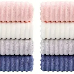 satisfyn Microfiber 400 GSM Face, Hand, Sport Towel Set-picture-11