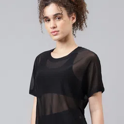 MKH Typography Printed Relaxed Fit Sheer Dri-FIT T-shirt image 4