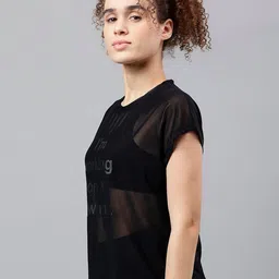 MKH Typography Printed Extended Sleeves Dri-FIT T-shirt image 5