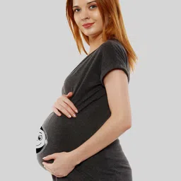 SillyBoom Round Neck Extended Sleeves Cotton T-shirt image 2