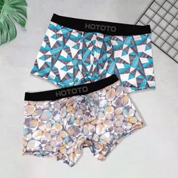 naksh creation Pack of 2 Solid Men Trunk-picture-13