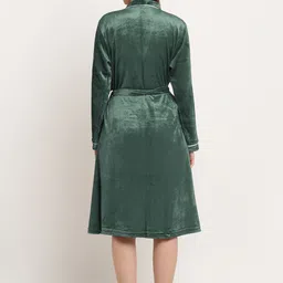 KLOTTHE Woolen Bath Robe With Belt image 3