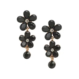 DIVASTRI Gold-Plated Stone-StuddedJewellery Set image 4