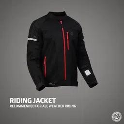 royal enfield Windfarer V2 Riding Jacket with CE Level 2 Shoulder, Elbow and Back Armours Riding Protective Jacket image 2