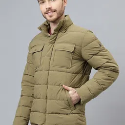 Woods Mock Collar Puffer Jacket image 4