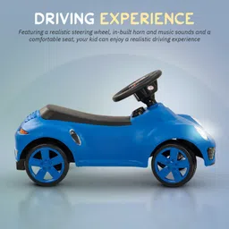 baybee Push Ride on Kids Car, Baby Ride on Push Car for Kids with Music & High Backrest Rideons & Wagons Non Battery Operated Ride On image 4