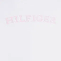 Tommy Hilfiger Girls Round Neck Printed Cotton T-shirt image 2