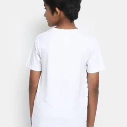 V-Mart Boys Typography Printed Cotton T-shirt image 2