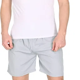juhraf Solid Men Grey Regular Shorts image 5