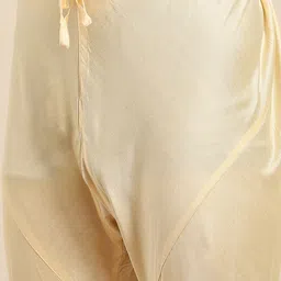 KISAH Men Orange Kurta with Churidar & Nehru Jacket image 4