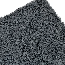 Kuber Industries Grey Solid Rubber Anti-Slip Doormat image 2