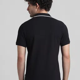 Jack & Jones Cotton Polo Collar Slim Fit T-shirt image 4