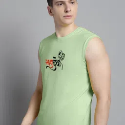 FBAR Typography Printed Pure Cotton Slim Fit T-shirt image 2