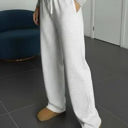 dockstreet Women Solid White Track Pants-picture-28