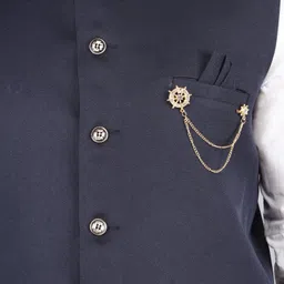 maksud enterprise Solid Men Waistcoat image 4