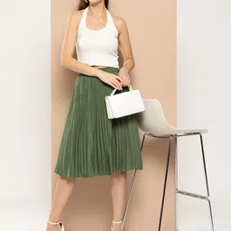 all about you her by invictus Accordian Pleated Flared Skirt image 4