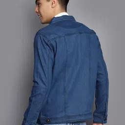 V-Mart Spread Collar Lightweight Denim Jacket image 4