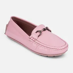 id&u Pink Soft & Flexy Loafers For Women-picture-19