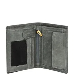 Sassora Men Animal Printed Embellished Leather Two Fold Wallet image 3