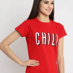 Fabflee Pack Of 3 Typography Printed Cotton T-Shirt image 3