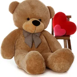 riddhi 4 Feet Very Cute Long Soft Hugable Teddy Bear Best For Gift - 121cm - 121 cm-picture-11
