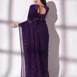 clemira Embellished Bollywood Georgette Saree image 4