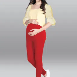 LYRA Maternity Ankle Length Leggings image 5